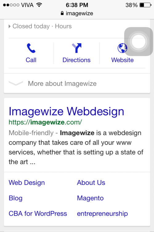 Imagewize mobile ready