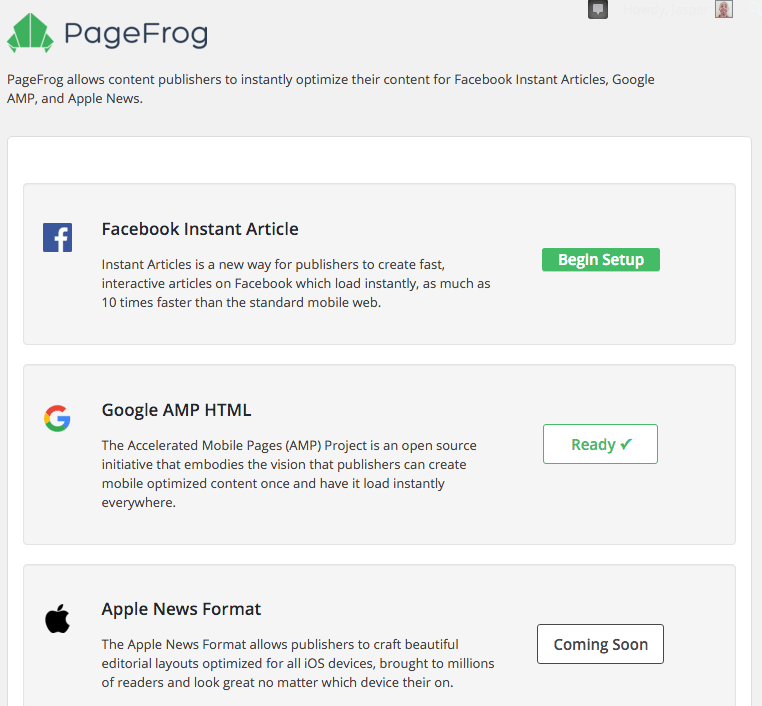 Page Frog