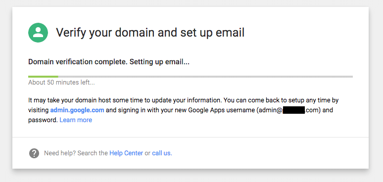 Verify your domain and set up email