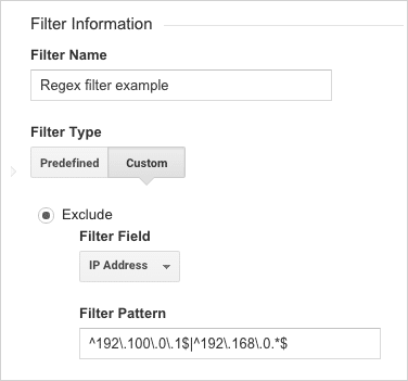 ip ranges filter